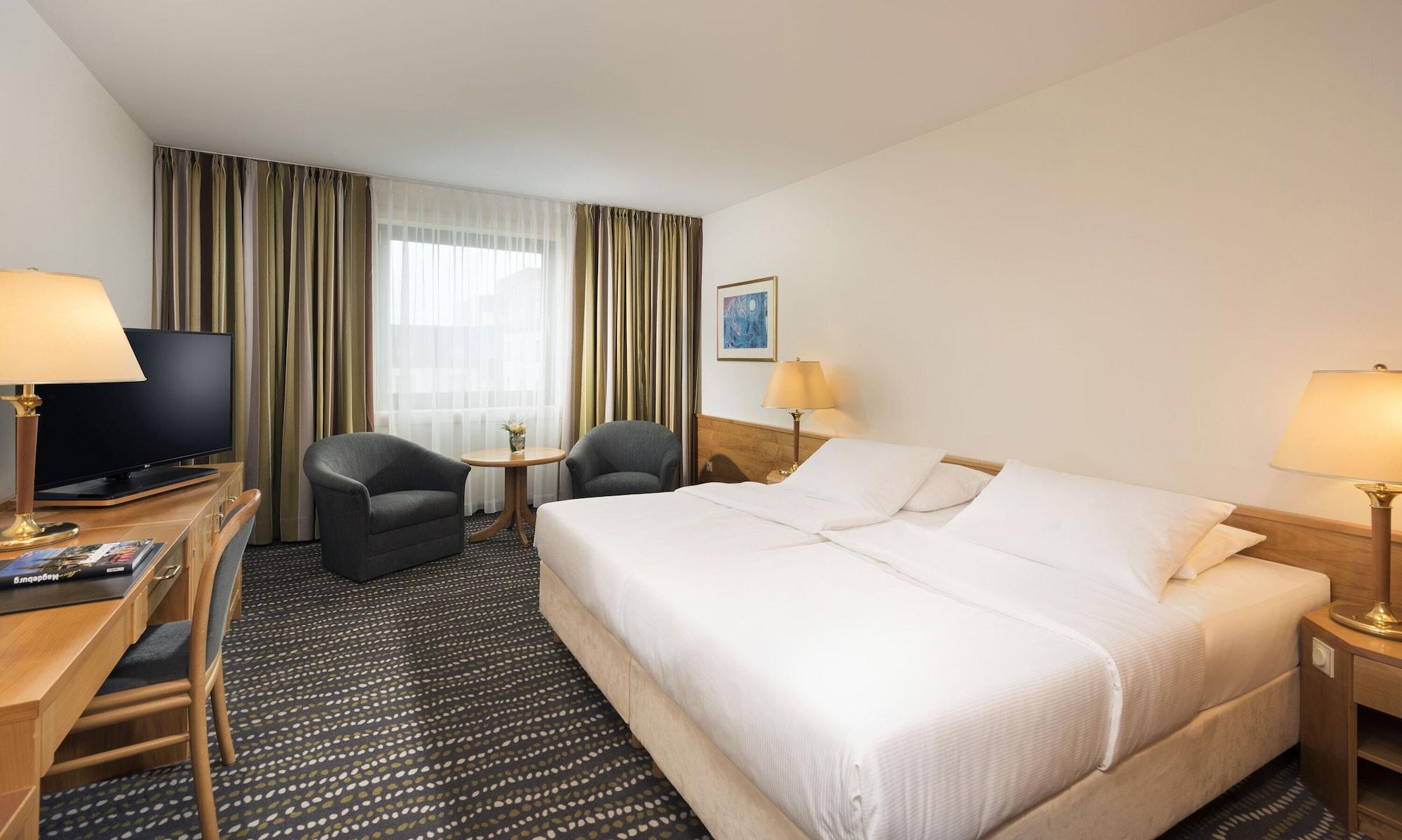 Maritim Hotel Magdeburg Ngoại thất bức ảnh