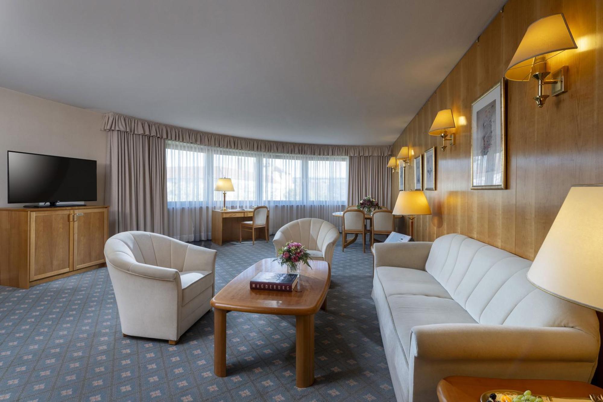 Maritim Hotel Magdeburg Ngoại thất bức ảnh